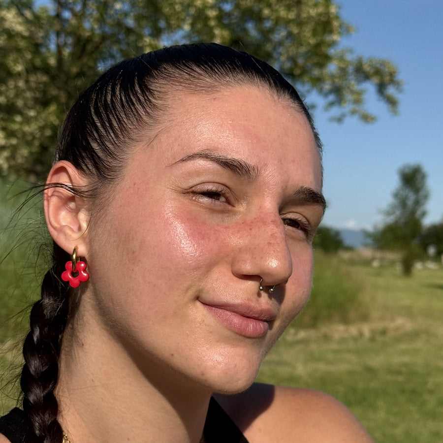 Déborah après la méthode : visage apaisé, sans maquillage